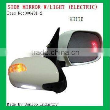 toyota body parts #000481-2 hiace side mirror with indicator light Electric hiace back review mirror electric side mirror hiace