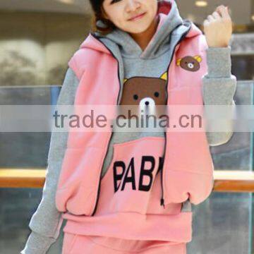 Hot Sale Autumn Pregnant Women Suit, Cotton Materinity Clothes, Thick Sweater Suit photo-3