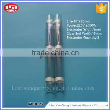 Durable and long lifetime cheap milk quartz heating tubes