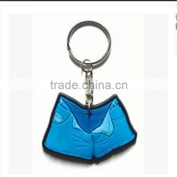 New design soft pvc injection keychain