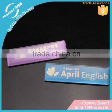 Prevent scratches adhesive labels nameplate