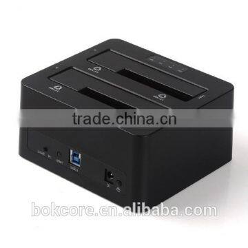 2-bay 2.5'' 3.5'' SATA 3.0 12TB hdd docking station