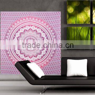 Top Designer Mandala Tapestry, Beautiful Design Hippie Tapestry, indian Handmade Printed Wall Tapestries