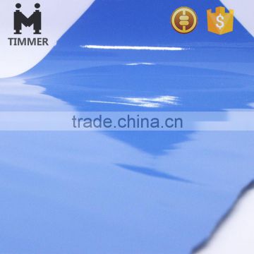 bright mirror surface glazed PU leather for shoes/ bags