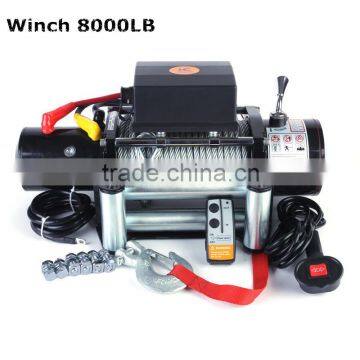 4X4 Electric Winch With 8000IBs
