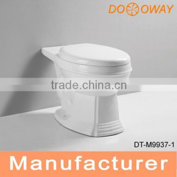 New Push button flush cheap wc toilet design india DT-M9937-1