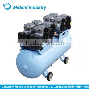 120L Mobile Air Compressor China, Noiseless Air Compressor Oil Free