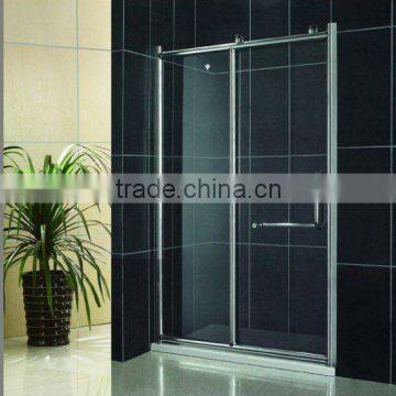 big wheel aluminum shower door