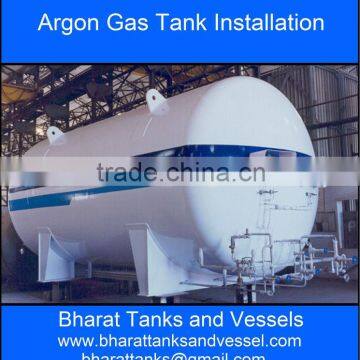 Argon Gas Tank Installation