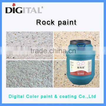 High-grade additives natural stone paint for exterior building