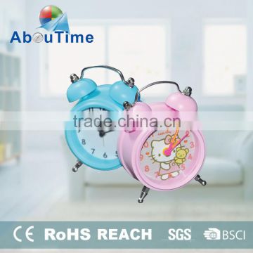 promotional modern mini size alarm quartz clock price