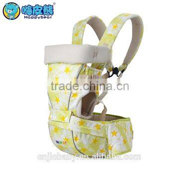 Factory direct sale baby hip seat carrier cotton frame material baby carrier backpack