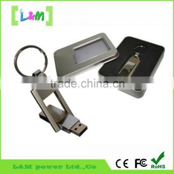 New metal swivel USB flash drive 2015 new products 32gb 64gb 128gb oem 3.0 NEW Metal usb flash drive