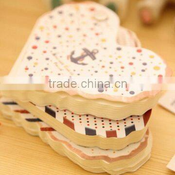 New Design Heart Sticky Notepad/Mini Notepad/Custom Notepad