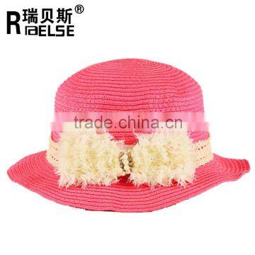 fashion summer kids hat paper straw hat