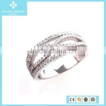 Fashion Style Silver 925 New Model Ring Designs For Girl