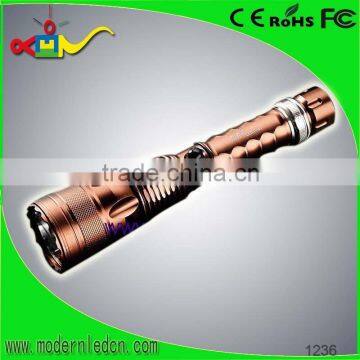 waterproof alluminum alloy industrial led torch light 2000lm