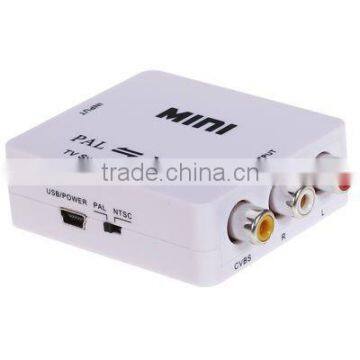 MINI PAL to NTSC/NTSC to PAL TV System Converter, No need to install drivers.