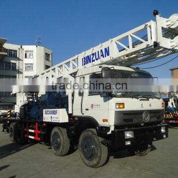 BZC500BDF water well drilling rig mounted on truck