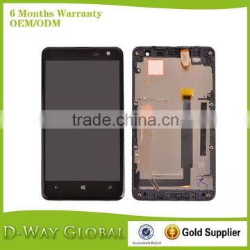 Package well replacement original LCD For Nokia Lumia 625