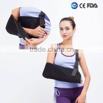 forearm or upper arm injuries/fracture support arm guard mesh arm sling with finger support