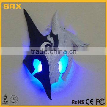 Custom make 3D LED Mask, plastic material LED Mask manufacturer