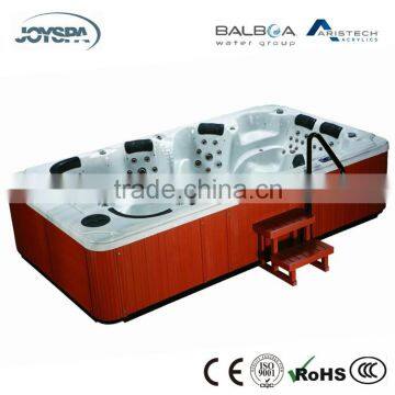 Best Selling Delux Outdoor 8 People Detached Acrylic Whirlpool Spa JY8001