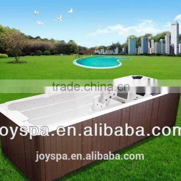 Attractive And Reasonable Price Pool used Swim Spa With Splendid LED light family swimming pool