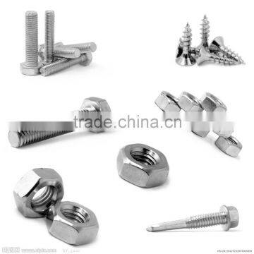 Polished galvanized steel bolts made in China