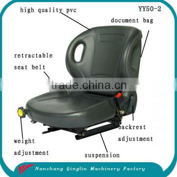 China factory price deluxe forklift spare parts toyota forklift driver seat for forklift YY50-2