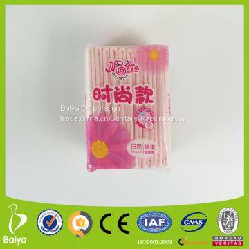 Free Sample 245mm/305mm Super Thin and Cotton Strip Sanitary Pads NKD Manufactory photo-3
