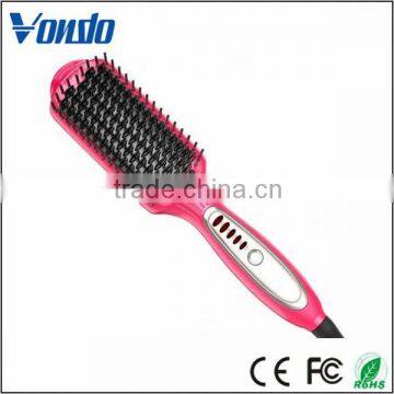 New Products Black pink 3in1 hair straightener 2017