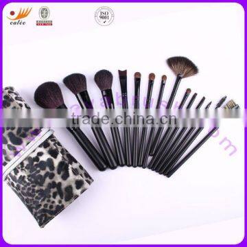 14pcs Travel Black Makeup Brush Collection