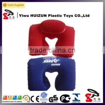 Best sale U shape factory promotion inflatable pvc travel neck pillow