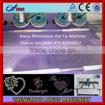 Fashion design Apparel Machinery automatic ultrasonic hot diamond machine