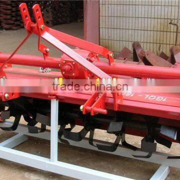 agricultural tractor rotavator with gear drive structure