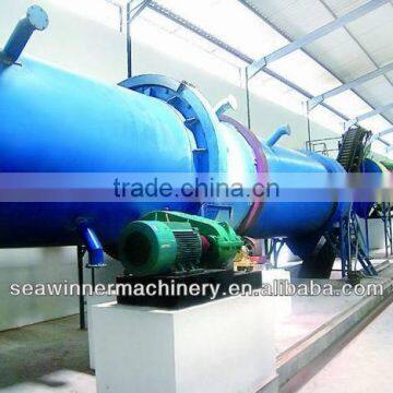 rotary drum dryer for organic fertilizer granule