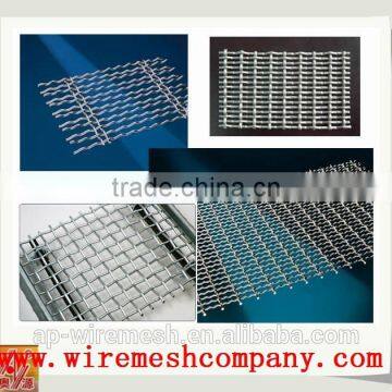 2014 china alibaba hot sale product stainless steel wire mesh/65mm steel crimped wire mesh