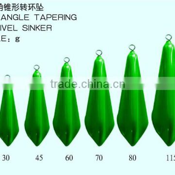 Triangle Tapering Swivel Lead Sinker