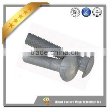 Carbon Steel Carriage Bolts With Hex Nuts photo-2