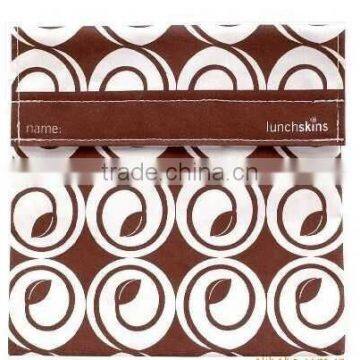Reusable Mealtime Color Sandwich and Snack Bag