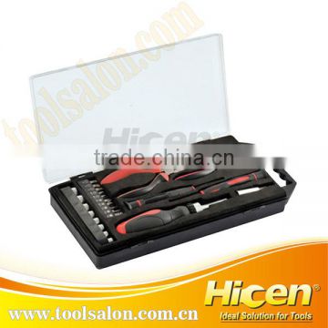 24pcs Tool Set Pliers Screwdrivers Bits