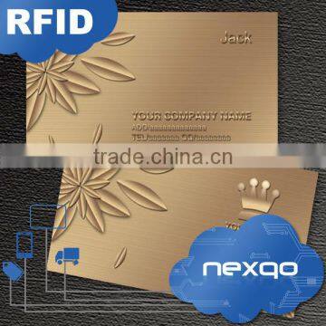 Cool Free Design RFID NFC Rubber Business Card photo-3