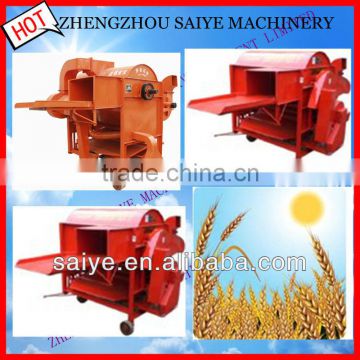 semi-automatic wheat and rice thresher with high efficiency