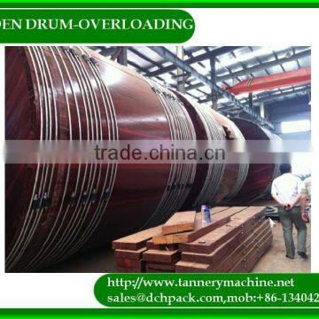 Overloading cow leather processing drum
