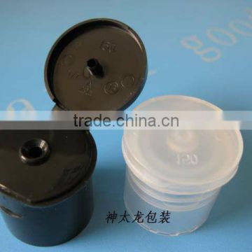 28/415 plastic flip top dispenser bottle cap