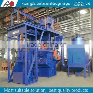 QR3210 series high quality Steel structures tumble belt shot blasting machine