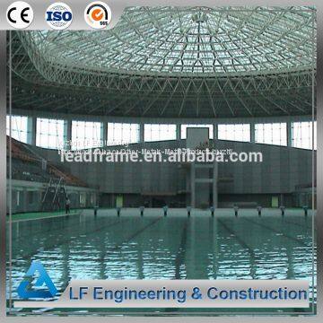 Above Ground Steel Frame Structure Swimming Pool Roof photo-4