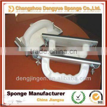 Plastering Trowel With Toothed Plastic Handle Rubber Tile Bricklaying Tool