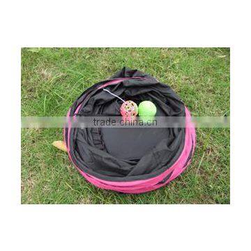 Wholesale Purple Steel Wire Frame Cat Three Tubes Toy Dia 25cm Cat Tunnel photo-2